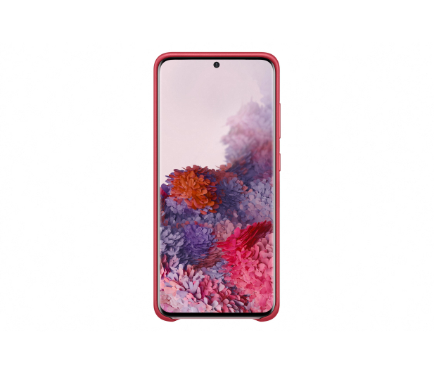 Samsung Leather Cover do Galaxy S20 Red - 544141 - zdjęcie 2